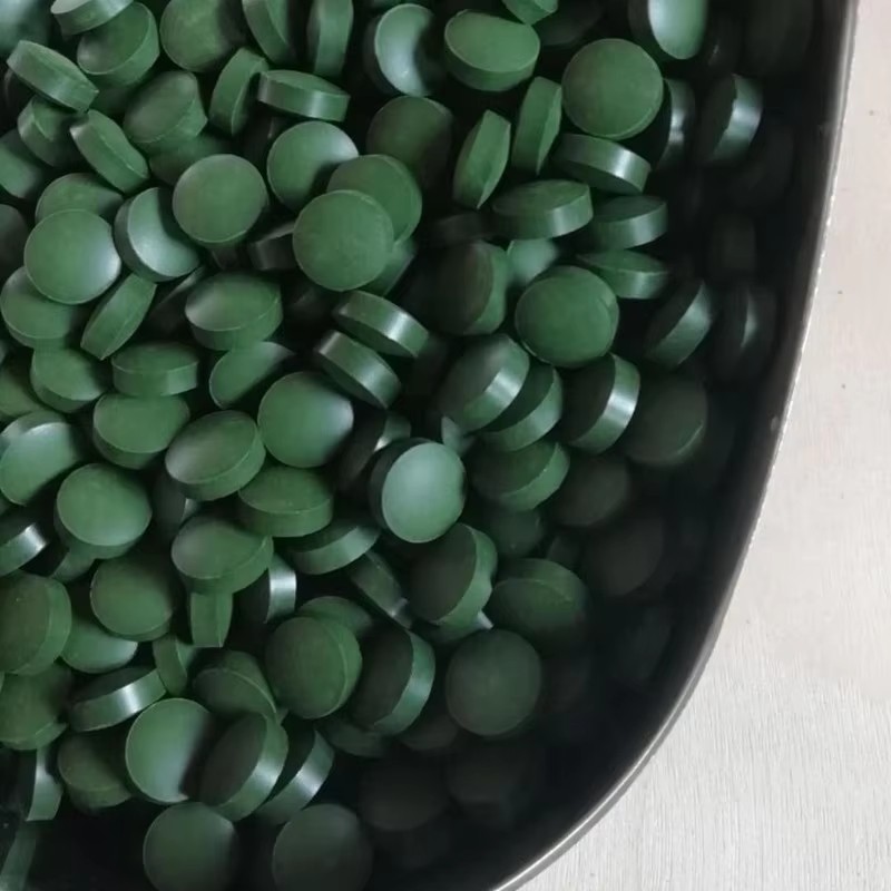 Spirulina Tablet Organic - 100-3000pc High Purity Spirulina Tablets Spiral