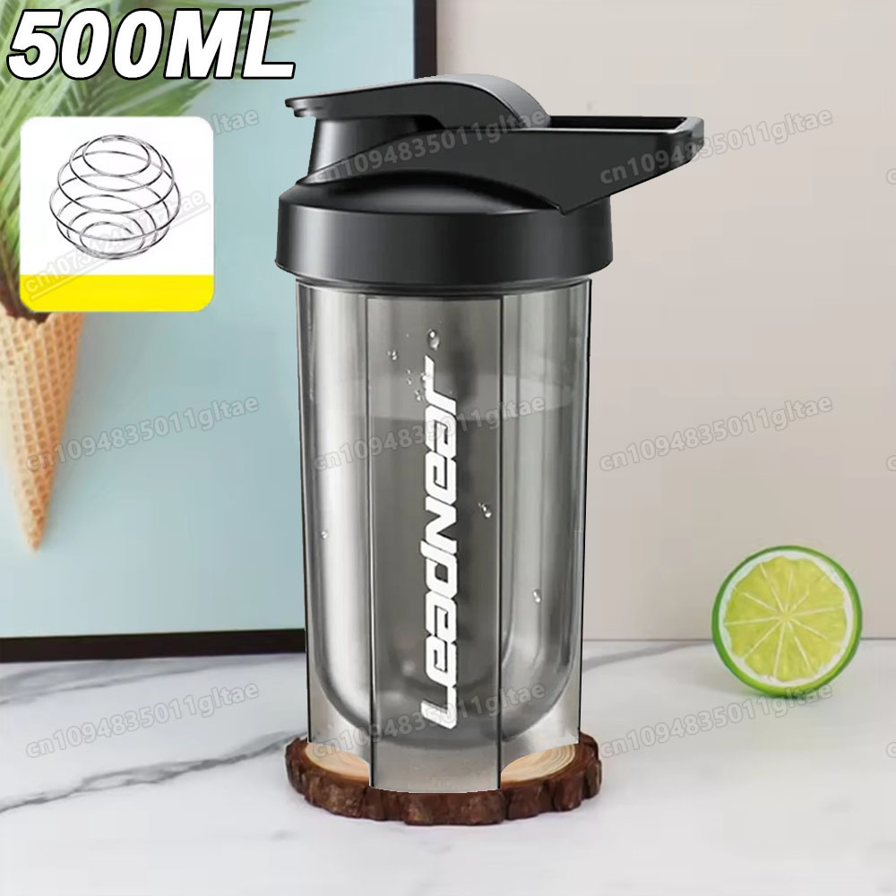 Nutrition Gym - 500ML Portable Protein Powder Shaker Bottle