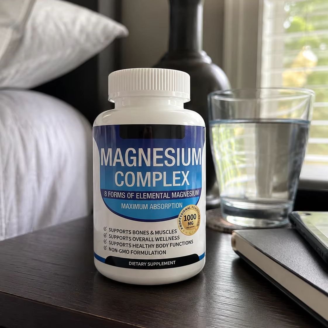 Magnesium Glycinate Capsule - Magnesium Complex 1000mg Capsules with Glycinate