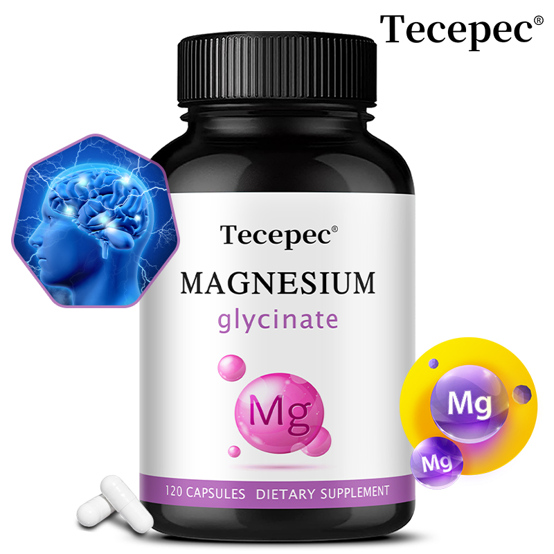Magnesium Glycinate Capsule - Magnesium Glycinate 1000mg (Equal to 200mg