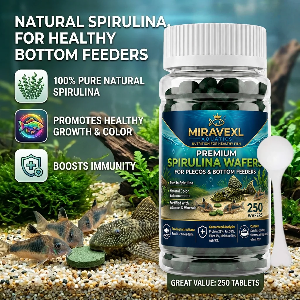 Spirulina Tablet Organic - High Purity Spirulina Sinking Tablets: Premium