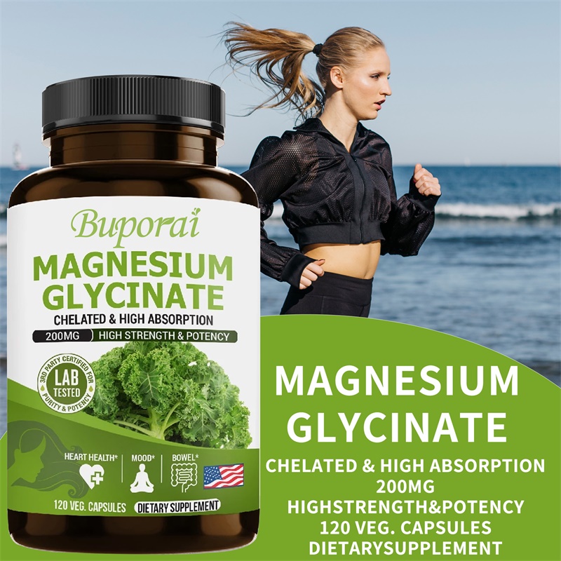 Magnesium Glycinate Capsule - Magnesium Glycinate Capsules Helps Relieve Stress