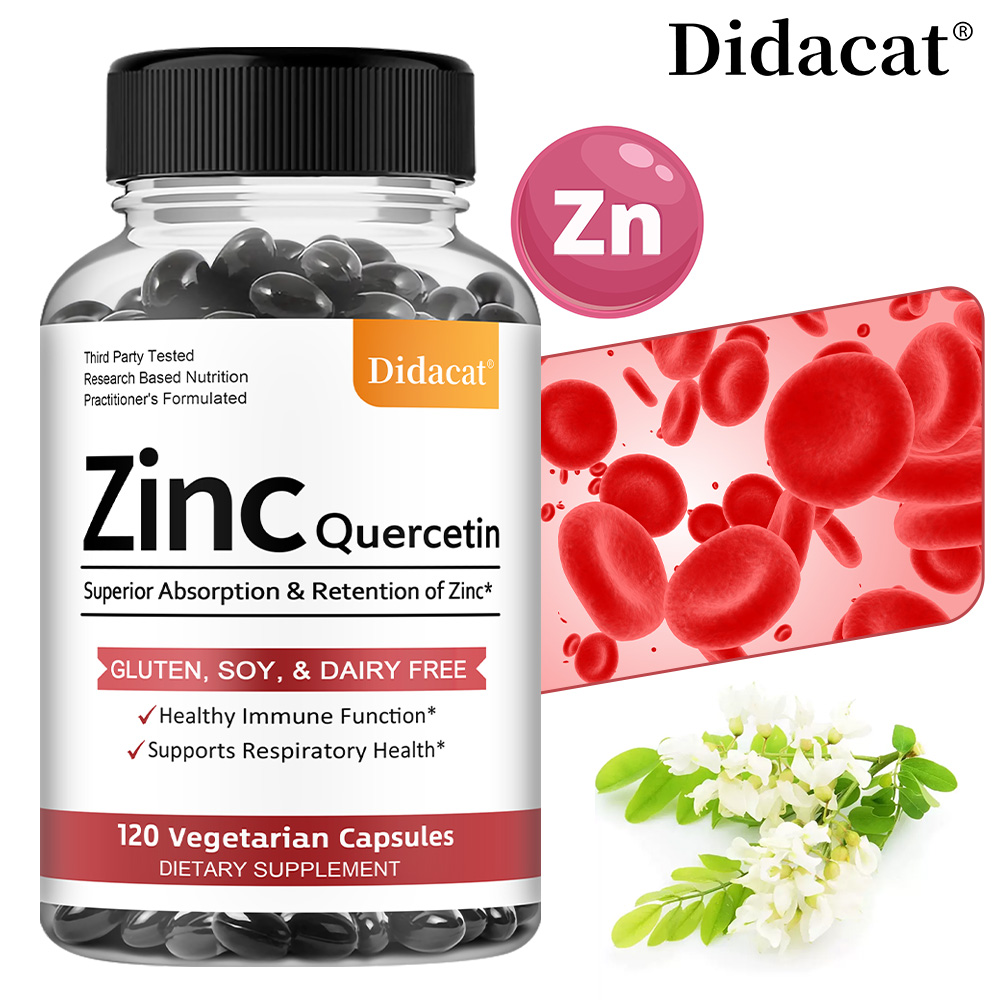 Quercetin & Zinc Vegetarian Ca - đánh giá và giá Nutrition Zinc
