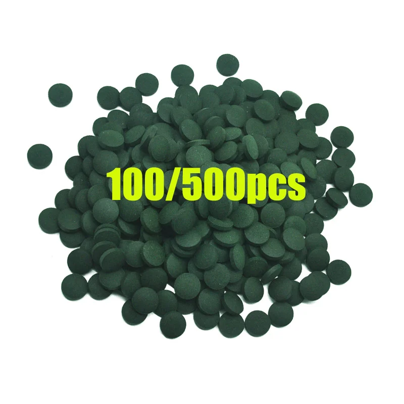 100-500Pcs High Purity Spiruli - đánh giá và giá Spirulina Tablet Organic