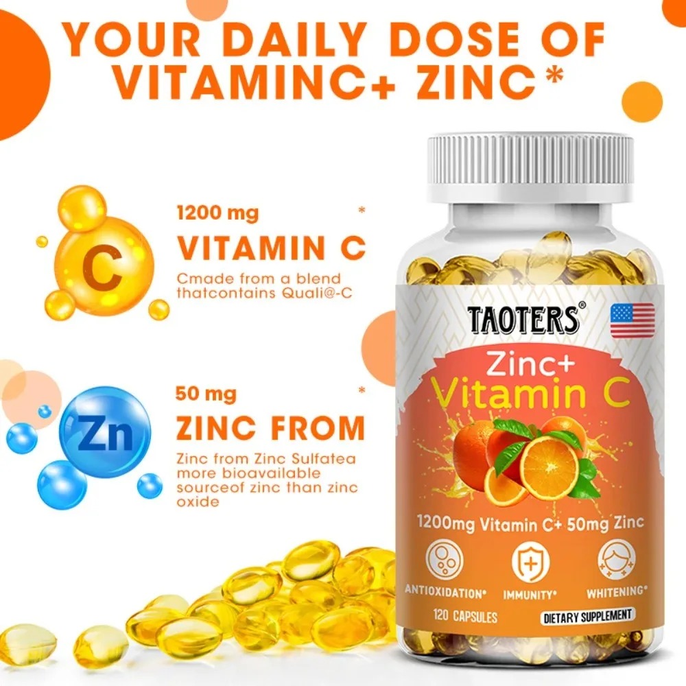 Vitamin C with Zinc 120 Capsul - đánh giá và giá Nutrition Zinc