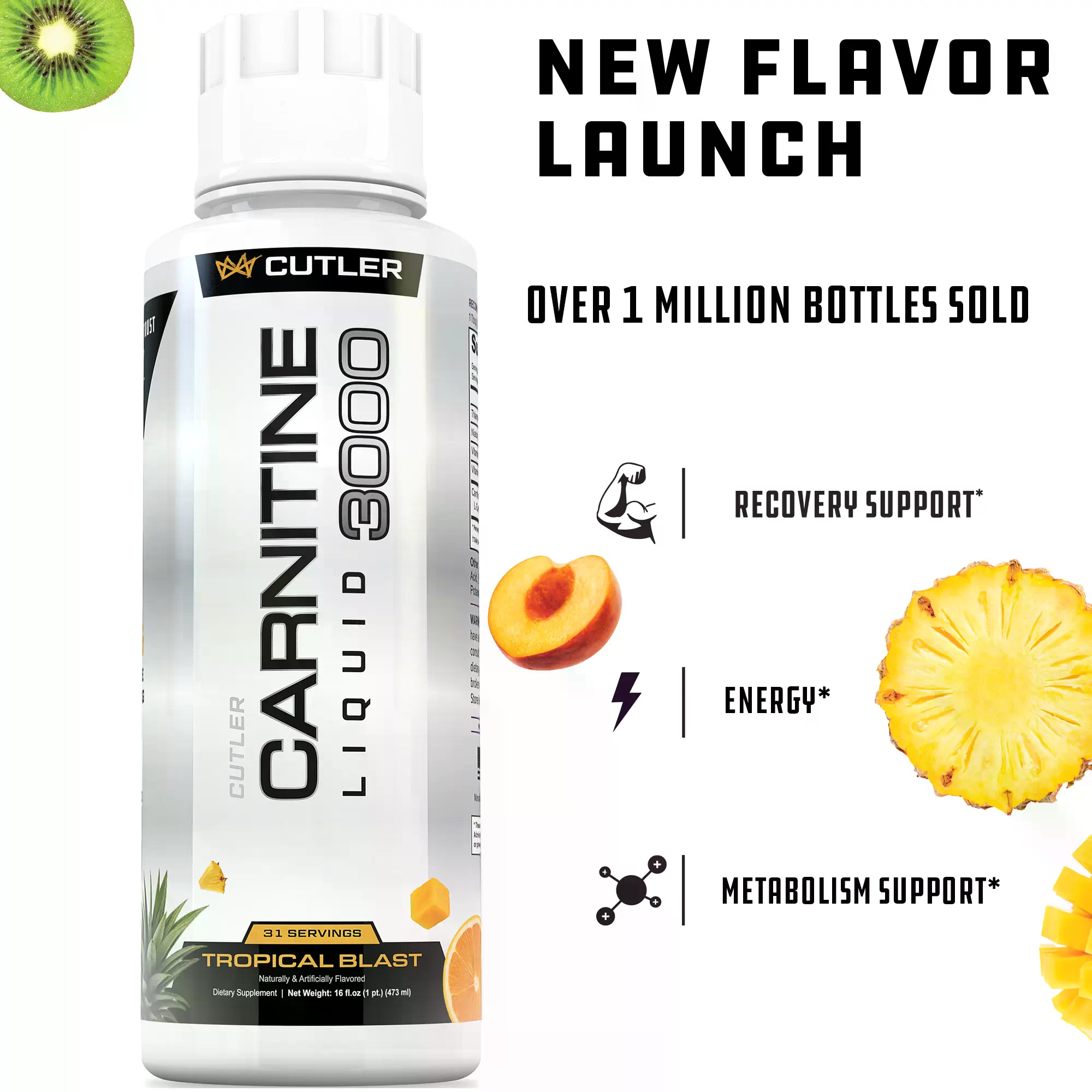 Cutler Nutrition Liquid Carnit - đánh giá và giá Fitness Nutrition Energy