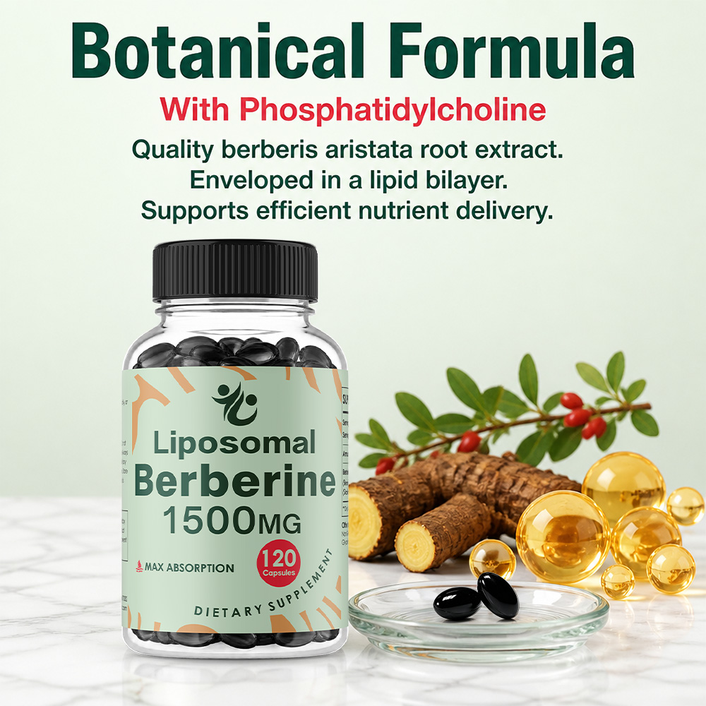 Liposomal Berberine HCL - 1500 - đánh giá và giá Berberine Hcl Capsule