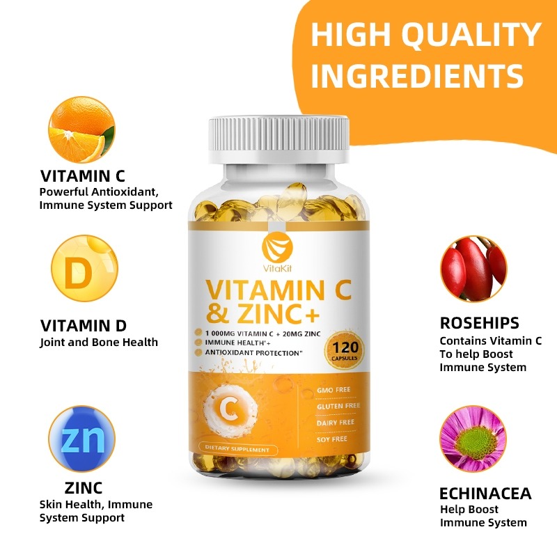 Vitakit Vitamin C 1000mg with  - đánh giá và giá Nutrition Zinc