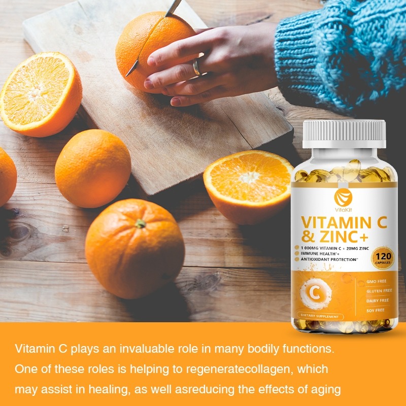 Vitakit Vitamin C 1000mg with  - đánh giá và giá Nutrition Zinc