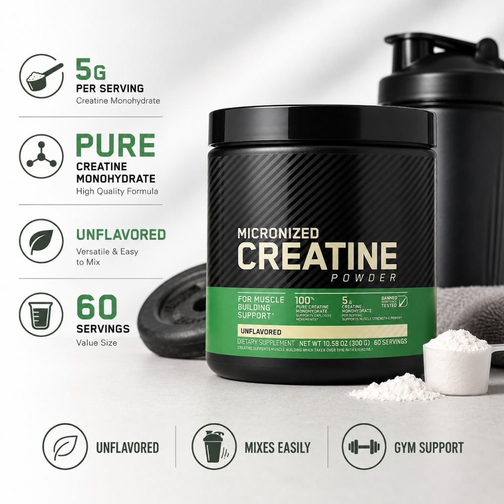 Creatine Monohydrate Powder 30 - đánh giá và giá Nutrition Gym