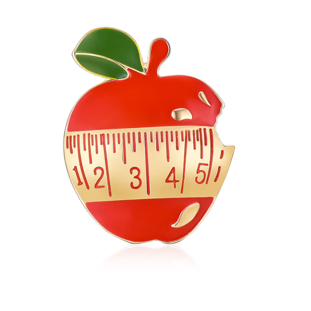 Nutrition Apple Enamel Brooch  - đánh giá và giá Nutrition Zinc