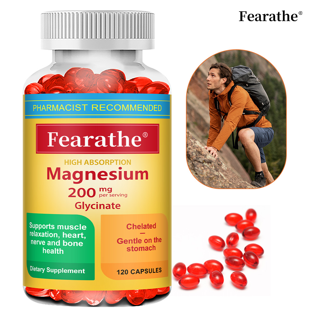 200 Mg Magnesium Glycinate Cap - đánh giá và giá Magnesium Glycinate Capsule