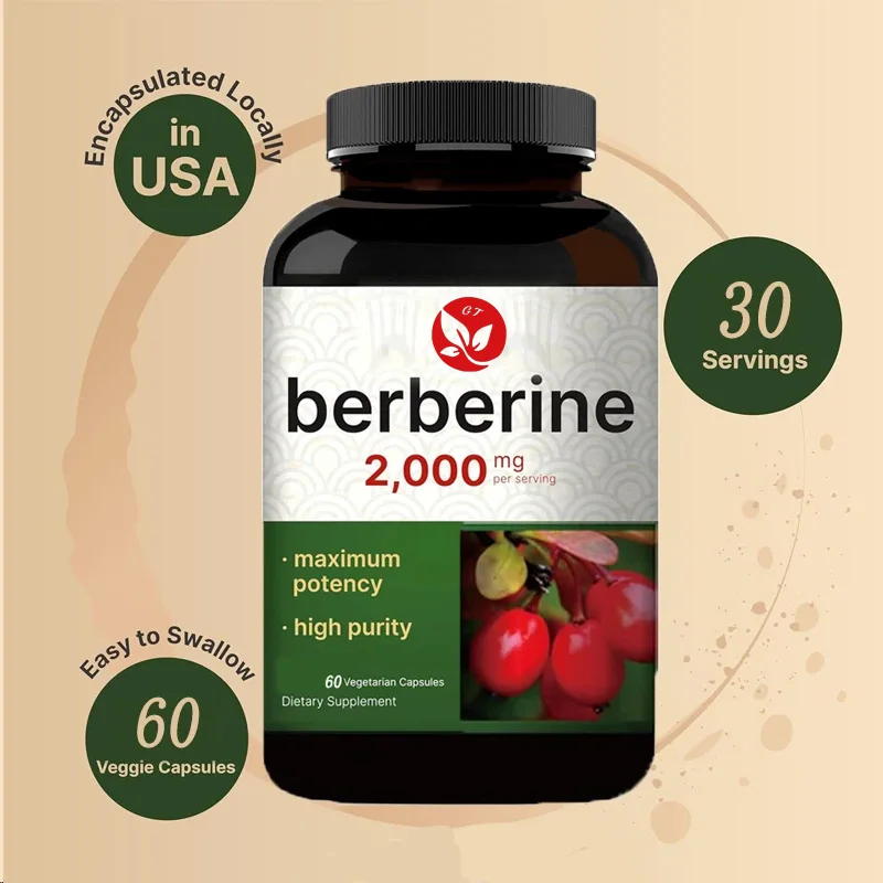 Berberine Supplement  60 Veget - đánh giá và giá Berberine Hcl Capsule