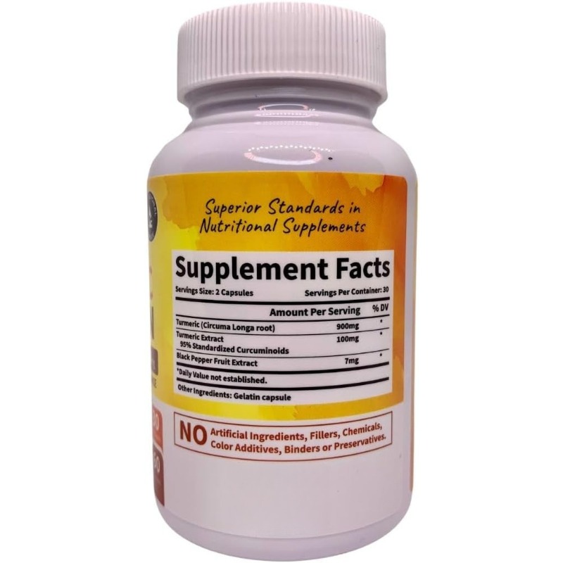 Turmeric Curcumin and Bioperin - đánh giá và giá Turmeric Curcumin Capsule