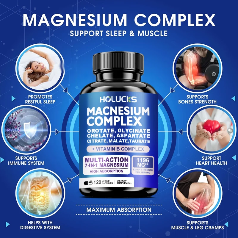Magnesium Complex 1000mg Suppl - đánh giá và giá Magnesium Glycinate Capsule