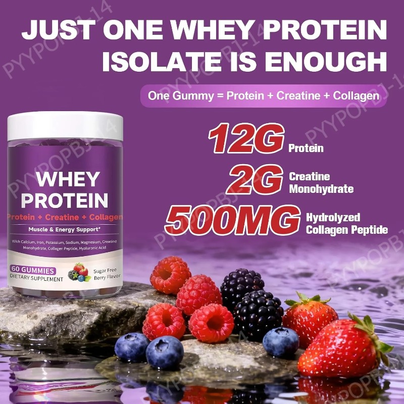 Protein Gummies with Whey Crea - đánh giá và giá Fitness Nutrition Energy