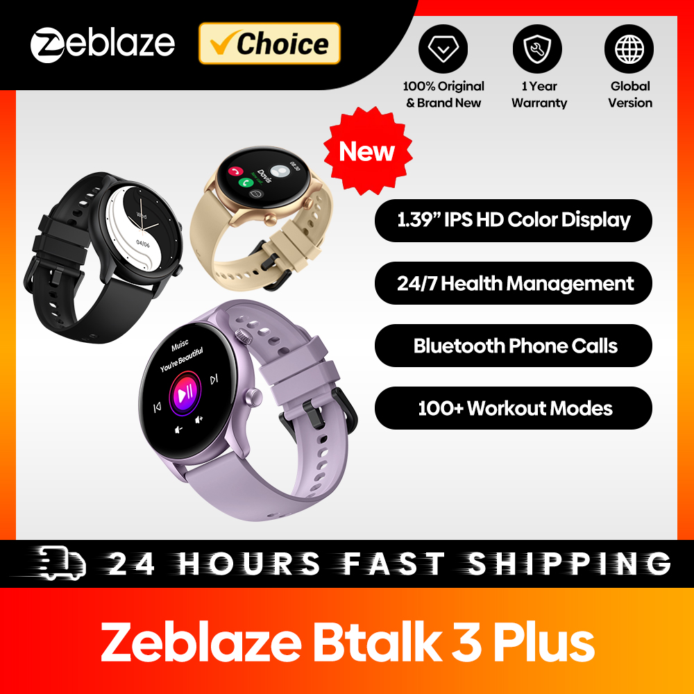 New Zeblaze Btalk 3 Plus Voice - đánh giá và giá Nutrition Gym