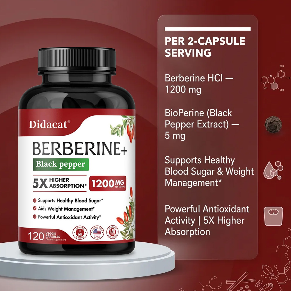 Berberine Supplement 1200mg -  - đánh giá và giá Berberine Hcl Capsule