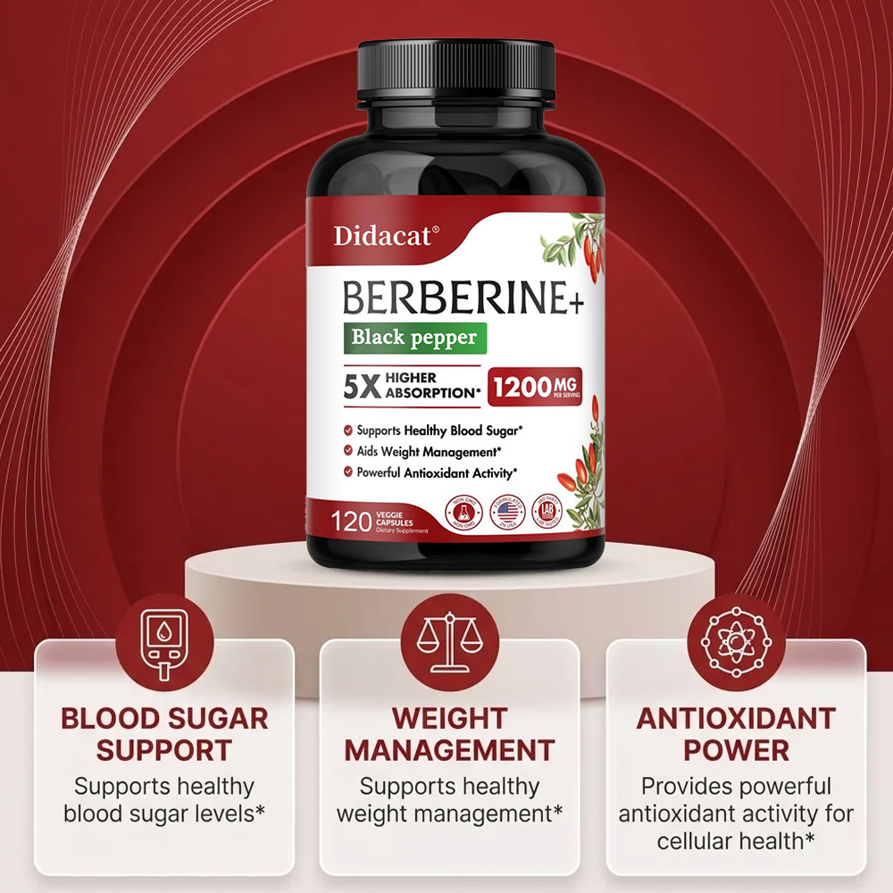 Berberine Supplement 1200mg -  - đánh giá và giá Berberine Hcl Capsule