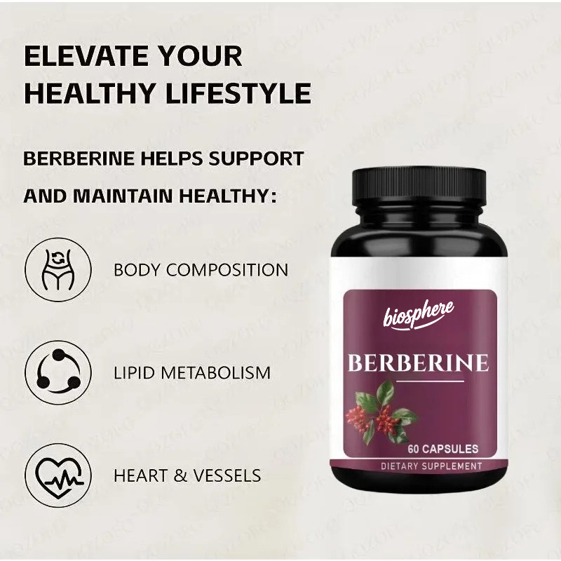 Berberine Supplement-60 vegeta - đánh giá và giá Berberine Hcl Capsule